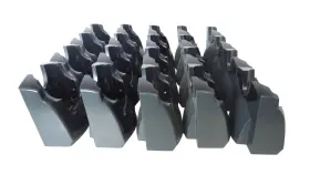 Crd5501-4000cr Motorola Crd5550-4000cr Lot Of 5 Symbol 4-slot Charging Dock Cradle #3