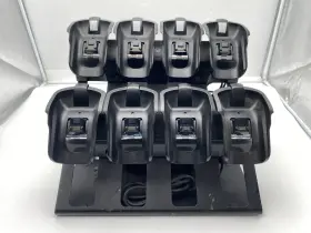 Crd9500-4e Motorola Crd9500-4 Lot Of 2 9500 Series Battery Charger With Stand And Power Pack