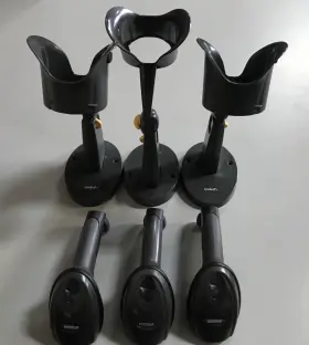 Ds6708-sr20007zzr Motorola Lot Of 3x Symbol Stand 20-66483-02r Barcode Scanner #3