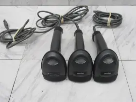 Li2208-sr00007zzww Motorola Li2208 3 Lot - Symbol Handheld Barcode Scanner With Usb Cable
