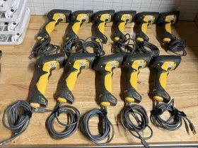 Ls3408-fz0005r Motorola Barcode Scanner Lot Of 11 Usb Tested Working Symbol Fz