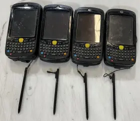 Mc5590-pu0duqqa7wr Motorola Lot Of 4 Symbol Barcode Scanners