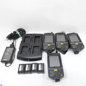 Mc7596-pzcsurwaawr Motorola Lot Of 4x Mc75 Mc7596 1d/2d Barcode Scanner Gps Gsm