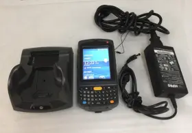 Mc75a0-p40swqqa9wr Motorola 1d Barcode Scanner Pda Wm6.5 Wifi Cradle Charger