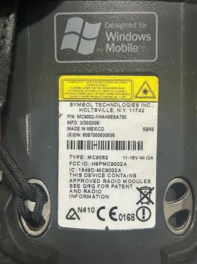 Mc9002-khah9eea700 Motorola Symbol - Wireless Terminal 53-key Color Display Use #3