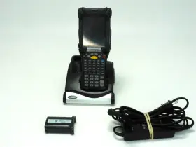 Mc9062 Motorola Symbol Barcode Scanner Windows Mobile And Doc 2 Batteries