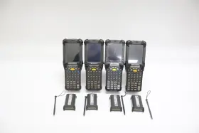 Mc9090-gj0hjjfa6wr Motorola Lot Of 4 Symbol Handheld Barcode Scanner - As Is