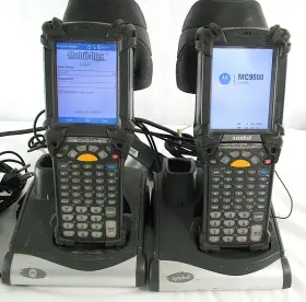Mc9090-gkohjefr65s Motorola Symbol Tech Barcode Scanners Lot Of 2 For Parts
