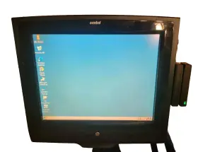Mk4000-a30pz0gwtwr Motorola Mk4000 Zebra Symbol Kiosk Scanner With Card Reader #2