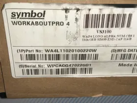 Wa4l11020100220w Motorola Psion Symbol Teklogix Workabout Pro 4 Handheld Computer New