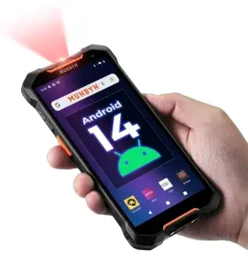 As01 Munbyn Acescan Android 14 Barcode Scanner- Brand New