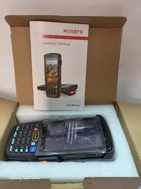 Ipda082p-2d-bk-l Munbyn Idpa082 Pro Handheld Terminal Open Box Android 12 Barcode Scanner