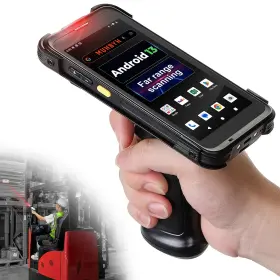 Ipda101p-lr Munbyn Far-range Distances Bar Code Scanner Android 13 Wifi-6 Handheld Mobile