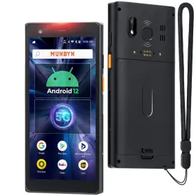 Mu-ipda060 Munbyn Pda Android Barcode Scanner With Full Screen Andriod 12 5g