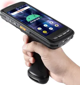 Mu-ipda087p-2d Munbyn Android Barcode Scanner Full Screen 8000mah Mobile Computer 1d/2d