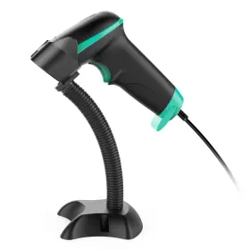 Nadamoo 757290704018 Usb Barcode Scanner With Stand Automatic Sensing 1d Handheld Wired Laser Bar