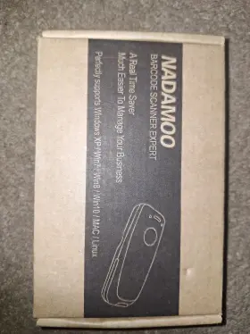 Bur3076-gr Nadamoo Wireless Barcode Scanner #3