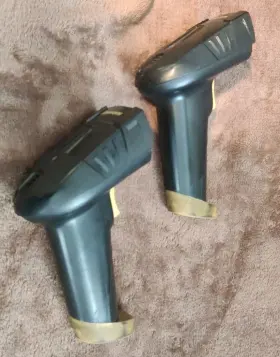 Bur3105 Nadamoo Lot Of 2 Handheld Barcode Scanners Model #3