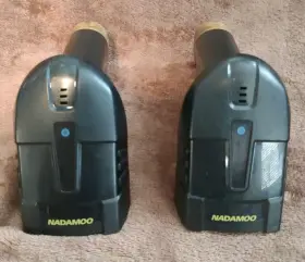 Bur3105 Nadamoo Lot Of 2 Handheld Barcode Scanners Model