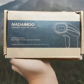 Bur3144 Nadamoo Wired Barcode Scanner Model