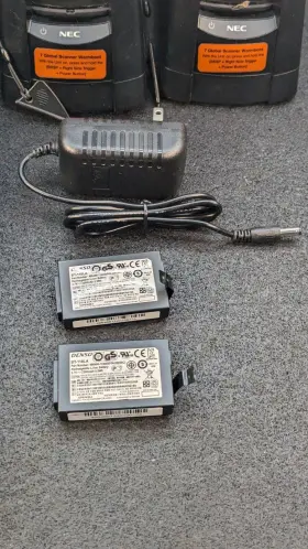 S1635-01 Nec 5 X Handheld Terminal Scanner Model With Battery Dock Ac Adapter #3