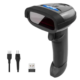 Netum 607885672089 Wireless Barcode Scanner 2 In 1 2.4g And Usb Wired 1d Laser Bar