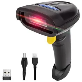 Netum 608065734306 2d Barcode Scanner Compatible With 2.4g Wireless And Bluetooth Usb Wired Con