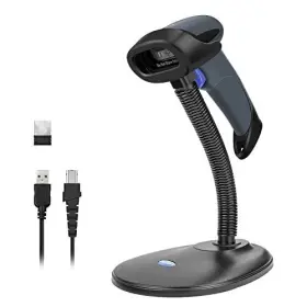 Netum 760354550216 Wireless 2d Qr Barcode Scanner Bluetooth With Stand 3 In 1 Automatic Ba