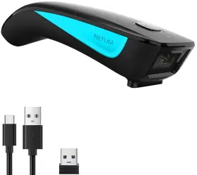 C830 Netum Mini Wireless 1d Laser Barcode Scanner - Bluetooth Compatible
