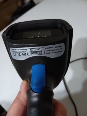 Nsl3 Netum Usb Wired 1d Plug And Barcode Scanner Ccd New Gray Works Tested #2