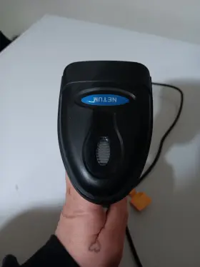 Nsl3 Netum Usb Wired 1d Plug And Barcode Scanner Ccd New Gray Works Tested #3