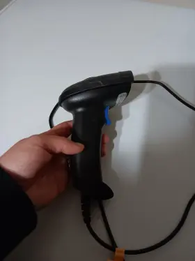 Nsl3 Netum Usb Wired 1d Plug And Barcode Scanner Ccd New Gray Works Tested