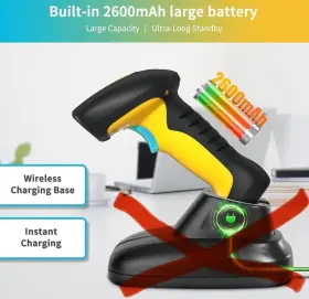 Nt-1202w Netum Upgraded Qr Industrial Bluetooth Only Barcode Scanner Nt1200 #2