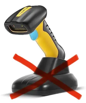 Nt-1202w Netum Upgraded Qr Industrial Bluetooth Only Barcode Scanner Nt1200
