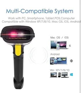 Nt-1328bl Netum Bluetooth Qr 2d Barcode Scanner Handheld Usb Wireless 1d Bar Codes #2