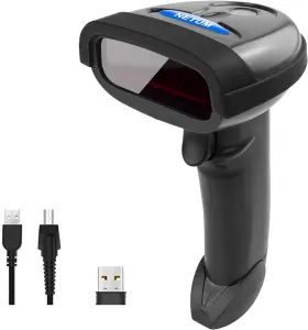 Rd-1698w Netum Wireless Barcode Scanner 2 In 1 2.4g And Usb Wired 1d Laser