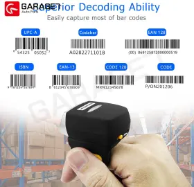 Netumscan 680587560540 Wireless 1d Finger Ring Barcode Scanner Bluetooth Reader For Android Ios Book #3