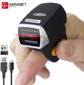Netumscan 680587560540 Wireless 1d Finger Ring Barcode Scanner Bluetooth Reader For Android Ios Book