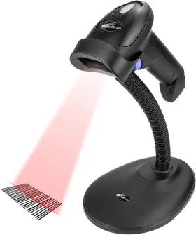 Netumscan 744759472052 Bluetooth Ccd Bar Code Scanner With Stand 3-in-1 Handheld Automatic 1