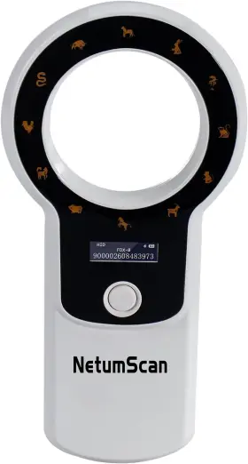 1024 Netumscan 744760018348 Upgraded Pet Microchip Reader Data Storage Portable Chip Sca