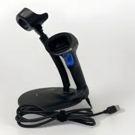 Nsl3s Netumscan 2d Usb Barcode Scanner With Stand Black. Open Box Tested #2