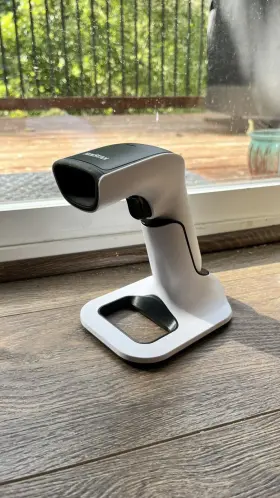 Vs3010g-1d Newscan Wireless Premium Barcode Scanner With Charging Stand