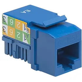 725bl-50 Nsi Industries Keystone Cat5e Blue. 50pc/installer Pk. 1ea