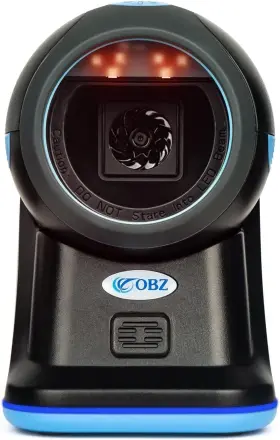 B0bfvkggvb Obz 1d 2d Qr Hands-free Barcode Scanner Omnidirectional Automatic Sensing Scanning