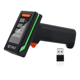 Ov-40r Obz 2d Bluetooth Barcode Scanner With Large Screen Compatible 2.4g Wireless