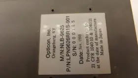 Lpn9626rr1s-901 Opticon Nlb-9625 Miniature Laser Fixed Position Barcode Scanner #3