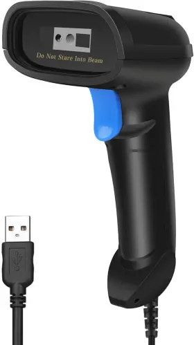 Tm-10c Pecumecu 1d/2d Qr Usb Barcode Scanner Wired Handheld Pos Reader Plug And Play