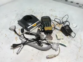 330-0000-005 Percon Falcon F330 With Dock 00-982-00 Power Tested As-is