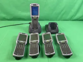9500l00-132c30e Pocket Pc Parts Lot Of 4 Dolphin 9500l00 Handheld Computer Scanners Charger #2