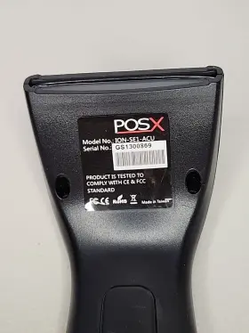 Pos-x Ion-se1-acu Posx Black Short Range Linear Handheld Wired Barcode Scanner #2
